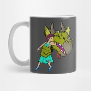 Dragon kiss from princess Mug